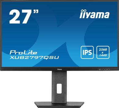 IIYAMA 27" QHD IPS technology panel (XUB2797QSU-B2)