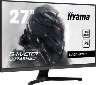 IIYAMA G2745HSU-B2 27inch IPS 1920x1080 300cd/m2 1ms HDMI DP USB (G2745HSU-B2)