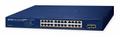 PLANET 24-Port 10/100/1000T 802.3at 