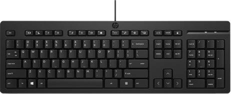 HP 125 USB Wired Keyboard Denmark (266C9A6#ABY)