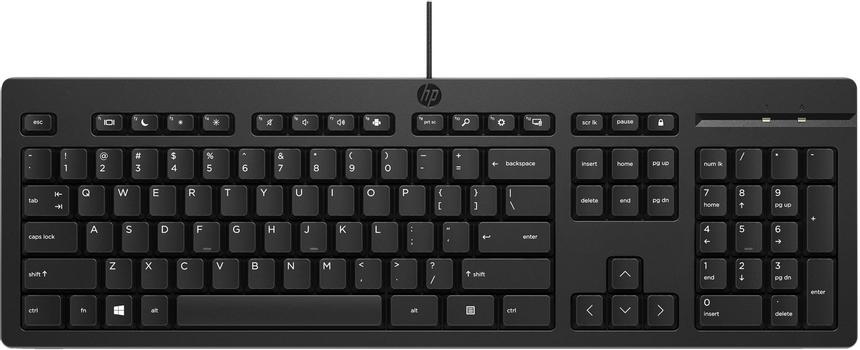 HP 125 USB Wired Keyboard Denmark (266C9A6#ABY)