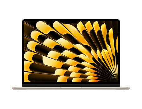 APPLE MacBook Air 13.6" (March 2024), M2 chip 8CPU/ 8GPU,  16GB RAM, 256GB SSD, Starlight (MC7W4DK/A)
