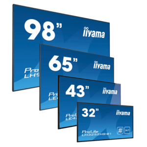 IIYAMA 32" 1920x1080,  FHD VA panel,  (LH3260HS-B1AG)