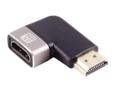 MICROCONNECT HDMI 8k 90° left angeled F-M 
