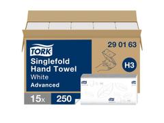 TORK Tørkeark TORK Advance singlef 2L H3(250)