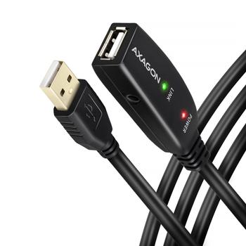 AXAGON ADR-220 USB 2.0 A-M -> A-F aktives Verlängerungs‑/ Repeater‑Kabel 20m (ADR-220)