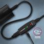 AXAGON ADR-220 USB 2.0 A-M -> A-F aktives Verlängerungs‑/ Repeater‑Kabel 20m (ADR-220)