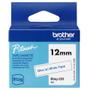 BROTHER BTAG233 12MM BLUE ON WHITE TAPE