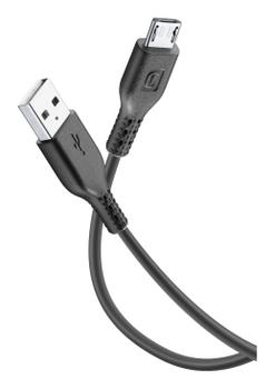 CELLULAR LINE CL Datakabel Micro USB 0,6 meter For lading og synkronisering (USBDATA06MUSBK)