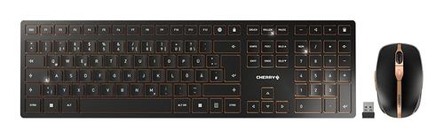 CHERRY DW9100 SLIM WRLS DT DEU BLACK GERMANY - BLACK PERP (JD-9100DE-2)
