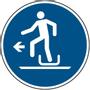BRADY ISO Safety Sign - Alighting