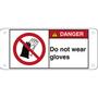 BRADY ISO Safety Sign - Do not wear