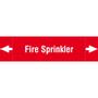 BRADY ISO 20560 Pipe Markers - Fire