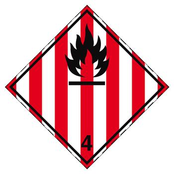 BRADY Transport Sign - ADR 4.1 - (ADR 4.1-297*297-B7525)