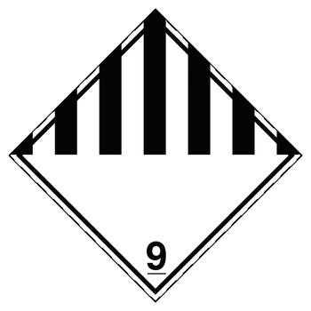 BRADY Transport Sign - ADR 9 - (ADR 9-297*297-B7525)