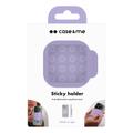 Case & Me Silicone dual-sided suction cup holder, lavander