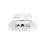 TP-LINK EAP723 Coming Soon BE3600 Ceiling Mount Wi-Fi 7 Access Point BE3600 Dual-Band Wi-Fi 7 (2882 Mbps on 5 GHz + 688 Mbps on 2.4 GHz). 1x 2.5G Port unlocks the full potential of Wi-Fi 7. 160 MHz bandwidth  (EAP723)
