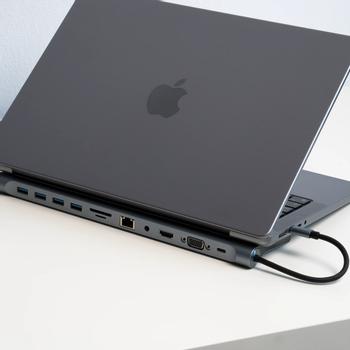 XTREMEMAC TYPE-C DOCKING STATION - 11 PORTS (XWH-CDH3-13)