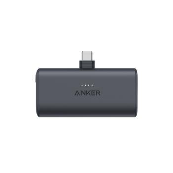 ANKER Nano Power Bank Black 22.5W, Built-In USB-C Connector (A1653H11)