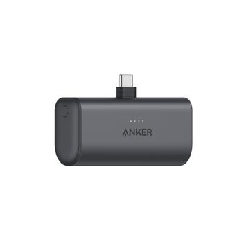 Anker Nano Power Bank Black 22.5W, Built-In USB-C Connector (A1653H11)