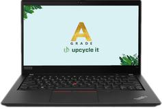 Upcycle IT Lenovo ThinkPad T14s G1 14"" Pekskärm | i5-10210U | 16GB | 512GB | Intel® UHD Graphics | 4G | Windows 11 Pro | 2år | Refurbished A-grade
