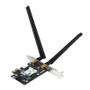 ASUS nettverkskort PCE-BE6500 BE6500, tri-band, Bluetooth,  WiFi 7 (90IG09G0-MO0B00)