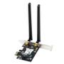 ASUS nettverkskort PCE-BE6500 BE6500, tri-band, Bluetooth,  WiFi 7 (90IG09G0-MO0B00)