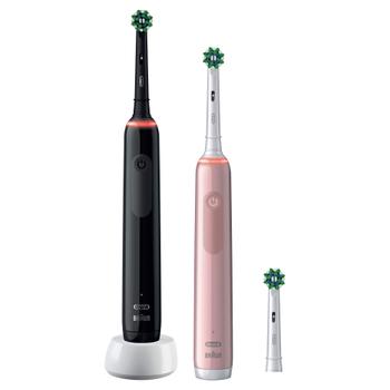 Oral-B PRO 3 3900 Duopack Black-Pink Edition (760277)