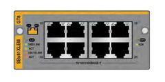 Allied Telesis 8 X 1G RJ-45 MODULE FOR SBX81XL 990-004878-00 ACCS