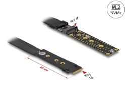 DELOCK Riser Card M.2 Key M Extension NVMe with 20 cm cable (64136)