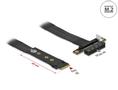 DELOCK M.2 Key M to PCIe x4 NVMe Adapter with 20 cm cable
