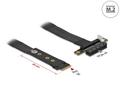 DELOCK M.2 Key M to PCIe x4 NVMe Adapter with 20 cm cable