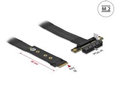 DELOCK M.2 Key M to PCIe x4 NVMe Adapter with 20 cm cable