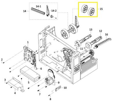 TSC 3-INCH CORE ADAPTER (4SET/ BOX) (SP-COM-0018)