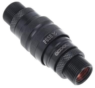 ALPHACOOL EiszSchn.verschlussk.SetG1/ 4 IG bk  1012788 (17368)