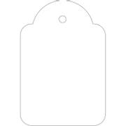 APLI hængemærker 36x53mm 500stk