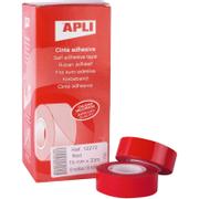 APLI tape 19mmx33m rød