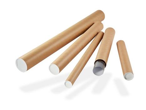 Dinkhauser Posthylse Ø80mm L500mm m/lokk brun (SA TB 050008020*10)