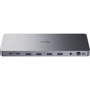 CUDY Docking Station CS700 10Gbps USB-C Dual 4K 150W (CS700_EU)