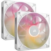 CORSAIR iCUE LINK RX140 MAX RGB 140mm White Dual Fan Kit