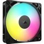 CORSAIR RS120 ARGB Vifte (sort) 120mm, 420 – 2100 RPM ±10%, 10 - 36 dBA,