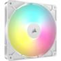 CORSAIR RS140 ARGB Vifte (hvit) 140mm, 330 – 1700 RPM ±10%, 10 - 36 dBA