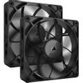 CORSAIR iCUE LINK RX140 MAX Fläkt 2pk (svart) 140mm, 300 – 1600 RPM ±10%, 10 - 31 dBA