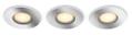 PHILIPS Hue Adore Innfelt Baderomsspot - Krom - 3-pakning