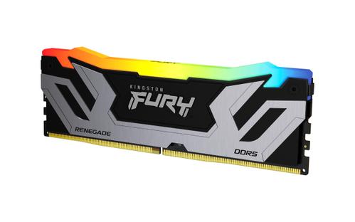 KINGSTON 24GB DDR5 CL40 8400MHz CUDIMM FURY Renegade RGB Silver XMP (KF584CU40RSA-24)