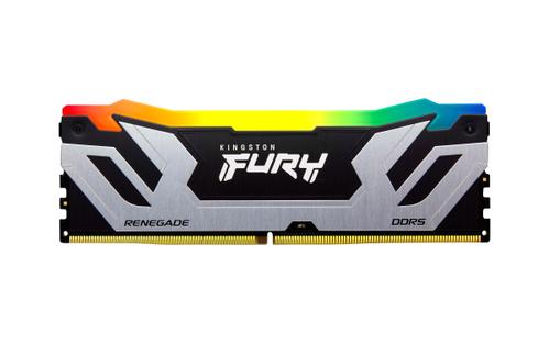 KINGSTON 24GB DDR5 CL40 8400MHz CUDIMM FURY Renegade RGB Silver XMP (KF584CU40RSA-24)
