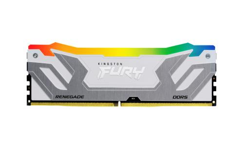 KINGSTON 48GB (2x24) DDR5 CL40 8400MHz CUDIMM FURY Renegade RGB White XMP (KF584CU40RWAK2-48)