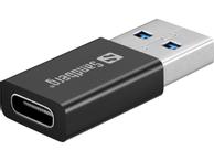 Sandberg USB-C/A ekstern DVD-spiller/ -brenner (136-62)