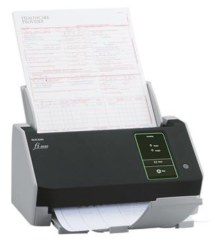 RICOH fi 8040 - dokumentskanner - stasjonær - Gigabit LAN, USB 3.2 Gen 1 (PA03836-B001)