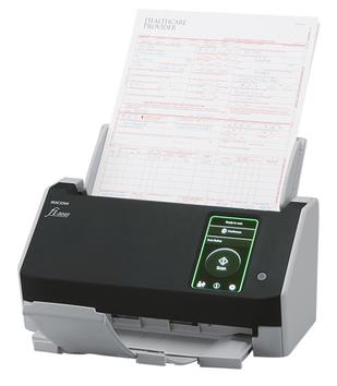 RICOH fi 8040 - dokumentskanner - stasjonær - Gigabit LAN, USB 3.2 Gen 1 (PA03836-B001)